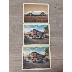 2 Set Vintage Porsche Classic Computer Mouse Pad Surface PC